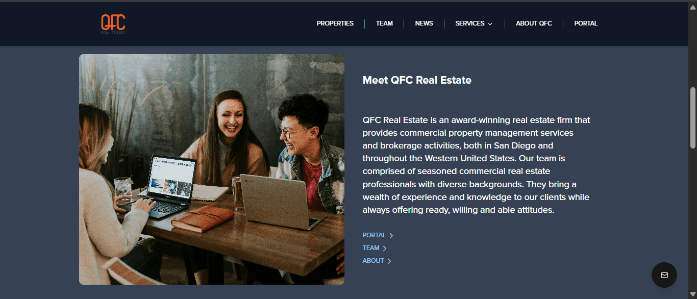 QFC Real Estate Website